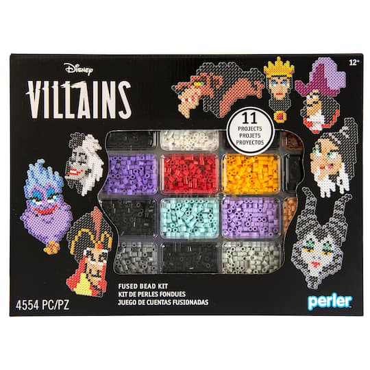 Pack: Perler® Disney Villains Deluxe Fused Bead Kit